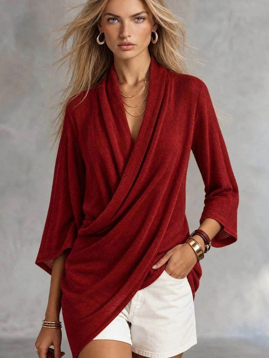 Blusa Casual Elegante
