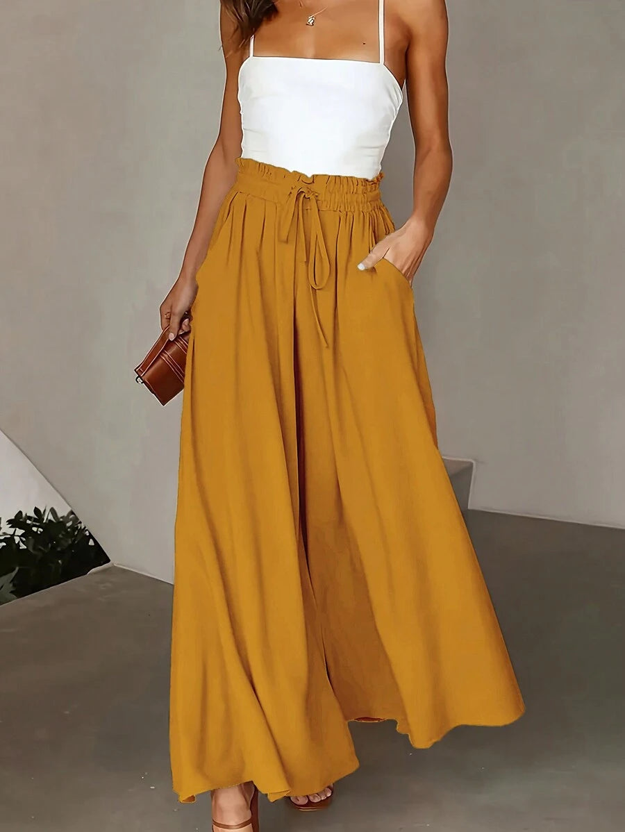 Pantalones Wide