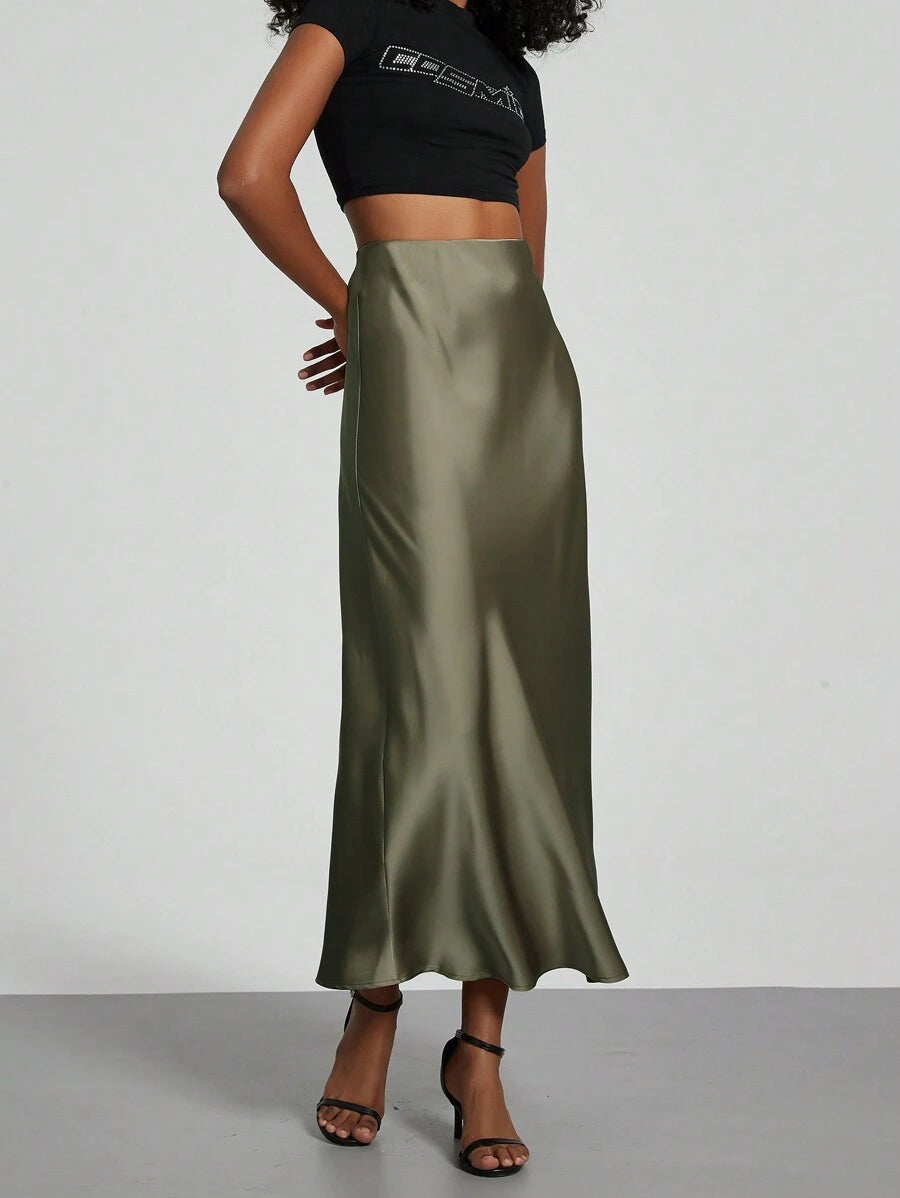 Falda Satín Venezzia – vista 5 – Jo Boutique