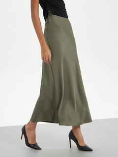 Falda Satín Venezzia – vista 2 – Jo Boutique