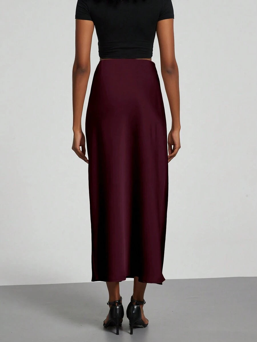 Falda Satín Venezzia – vista 80 – Jo Boutique