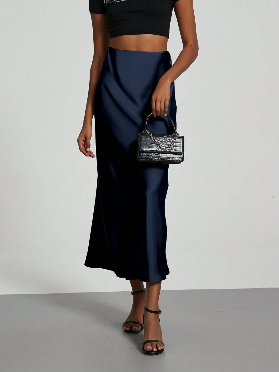 Falda Satín Venezzia – vista 91 – Jo Boutique