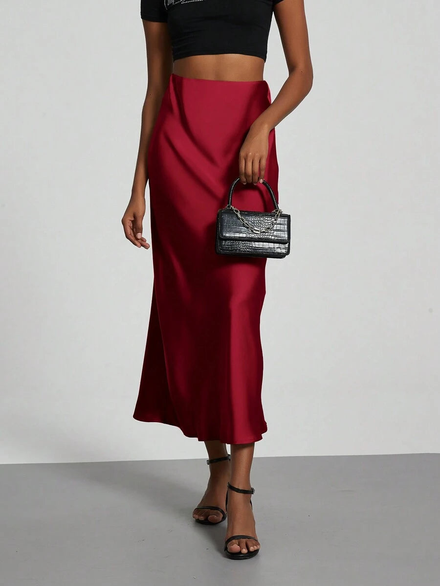 Falda Satín Venezzia – vista 43 – Jo Boutique