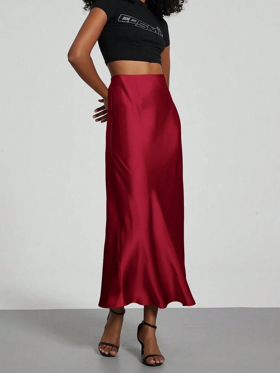 Falda Satín Venezzia – vista 44 – Jo Boutique