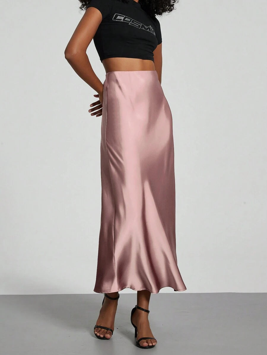 Falda Satín Venezzia – vista 98 – Jo Boutique