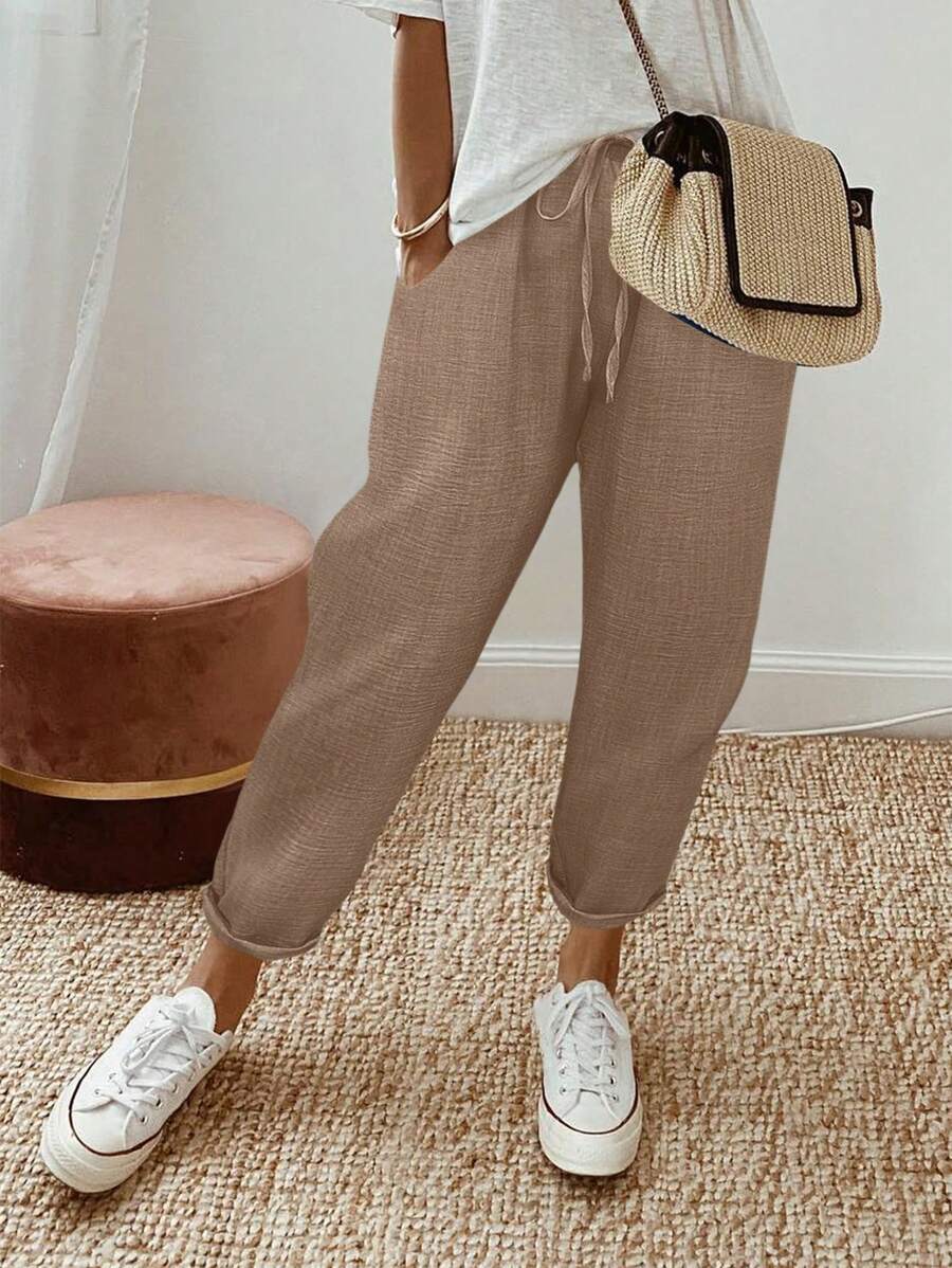 Pantalón Cónico – Caqui – Jo Boutique