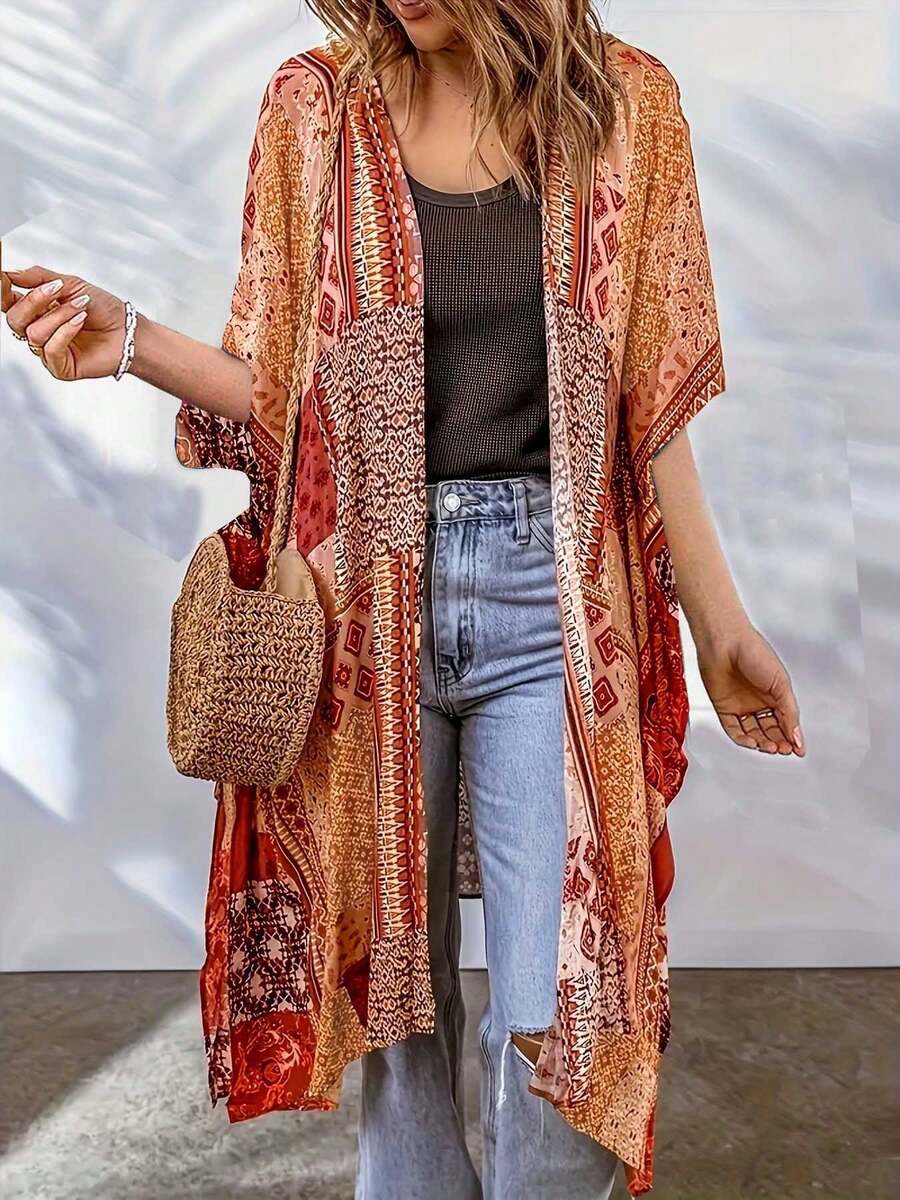 Kimono Kim – Naranja – Jo Boutique