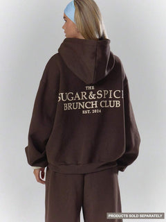 Hoodie Sugar – Marrón – Jo Boutique