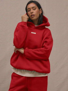 Hoodie Musera – Rojo – Jo Boutique