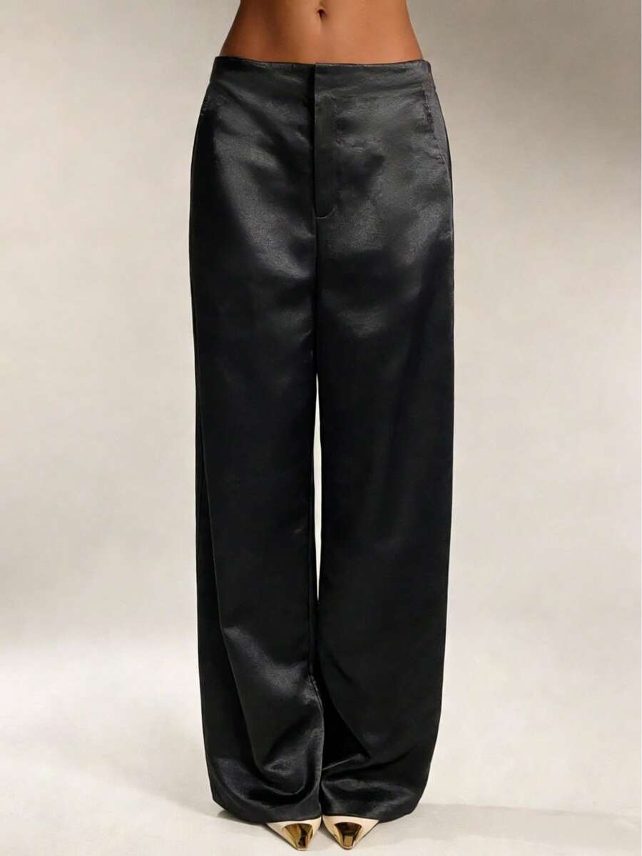 Pantalones Satín