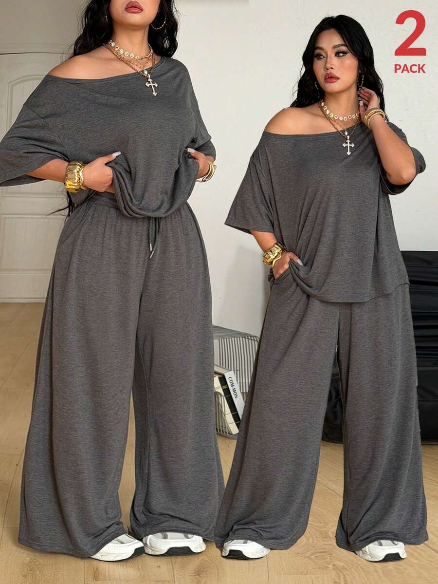 Conjunto Mónica – Gris – Jo Boutique