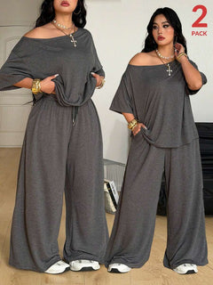Conjunto Mónica – Gris – Jo Boutique