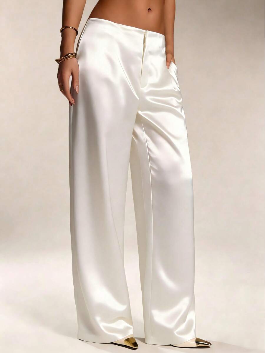 Pantalones Satín