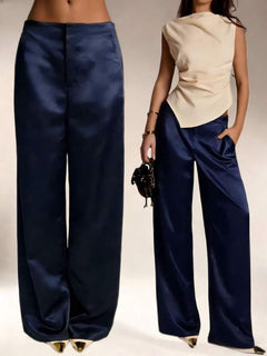 Pantalones Satín