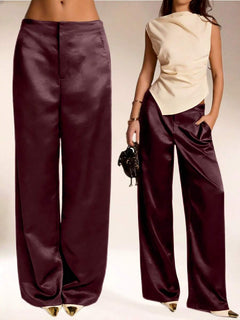 Pantalones Satín