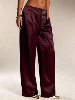 Pantalones Satín