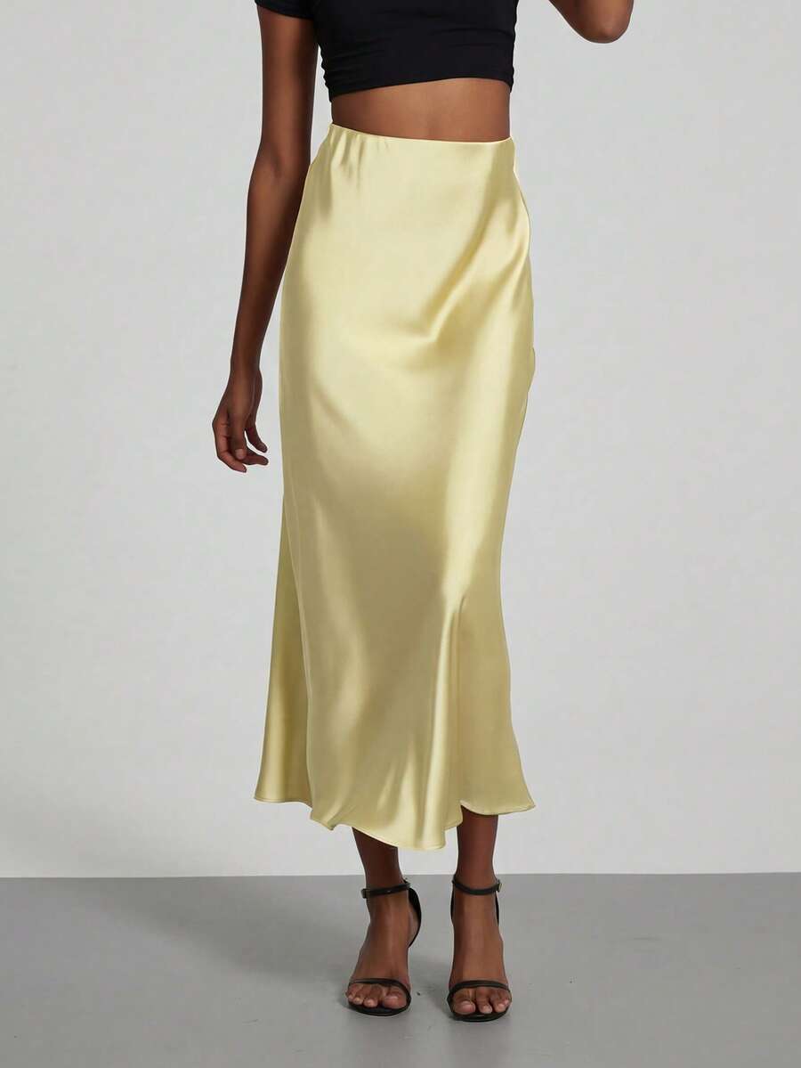 Falda Satín Venezzia – vista 120 – Jo Boutique