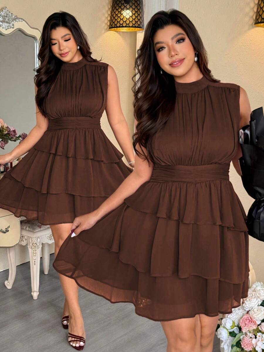 Vestido Jesary – Marrón – Jo Boutique