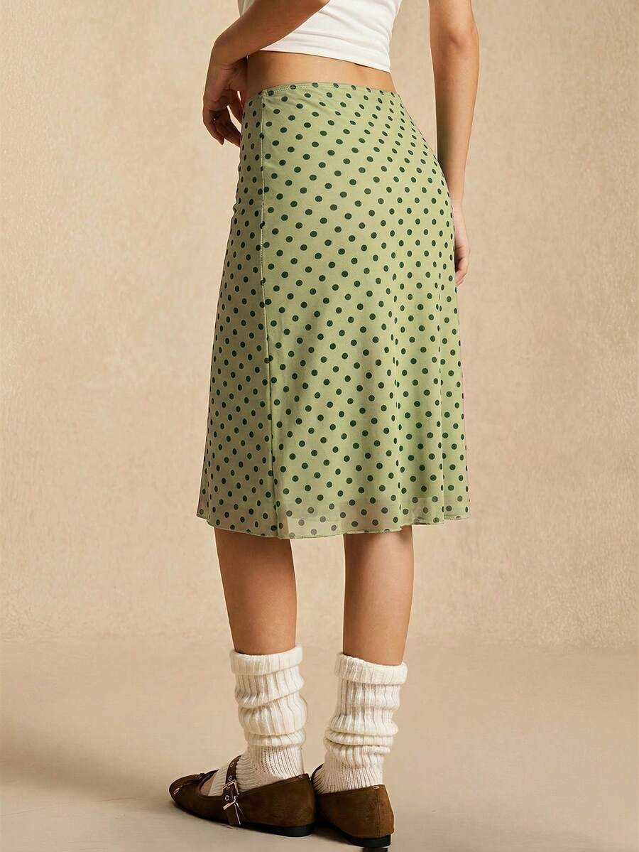Falda Polka Dot – vista 2 – Jo Boutique