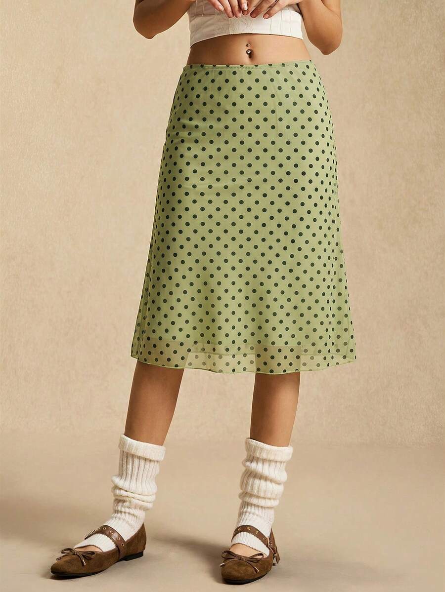 Falda Polka Dot – vista 4 – Jo Boutique