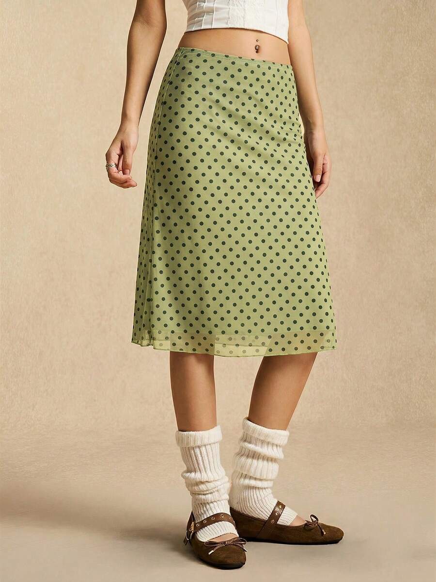 Falda Polka Dot – vista 6 – Jo Boutique