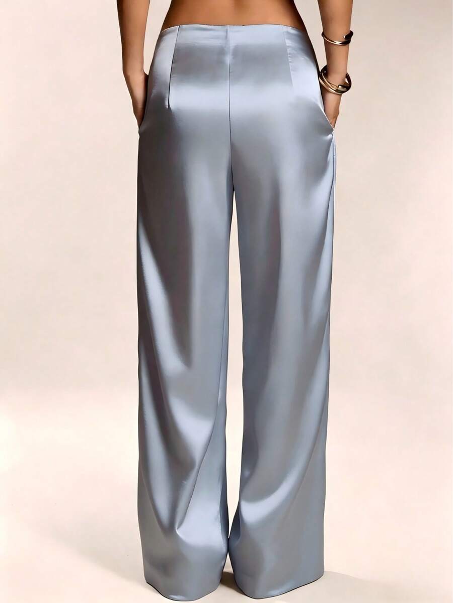 Pantalones Satín