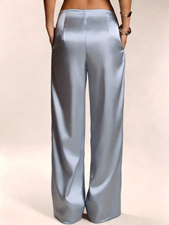 Pantalones Satín