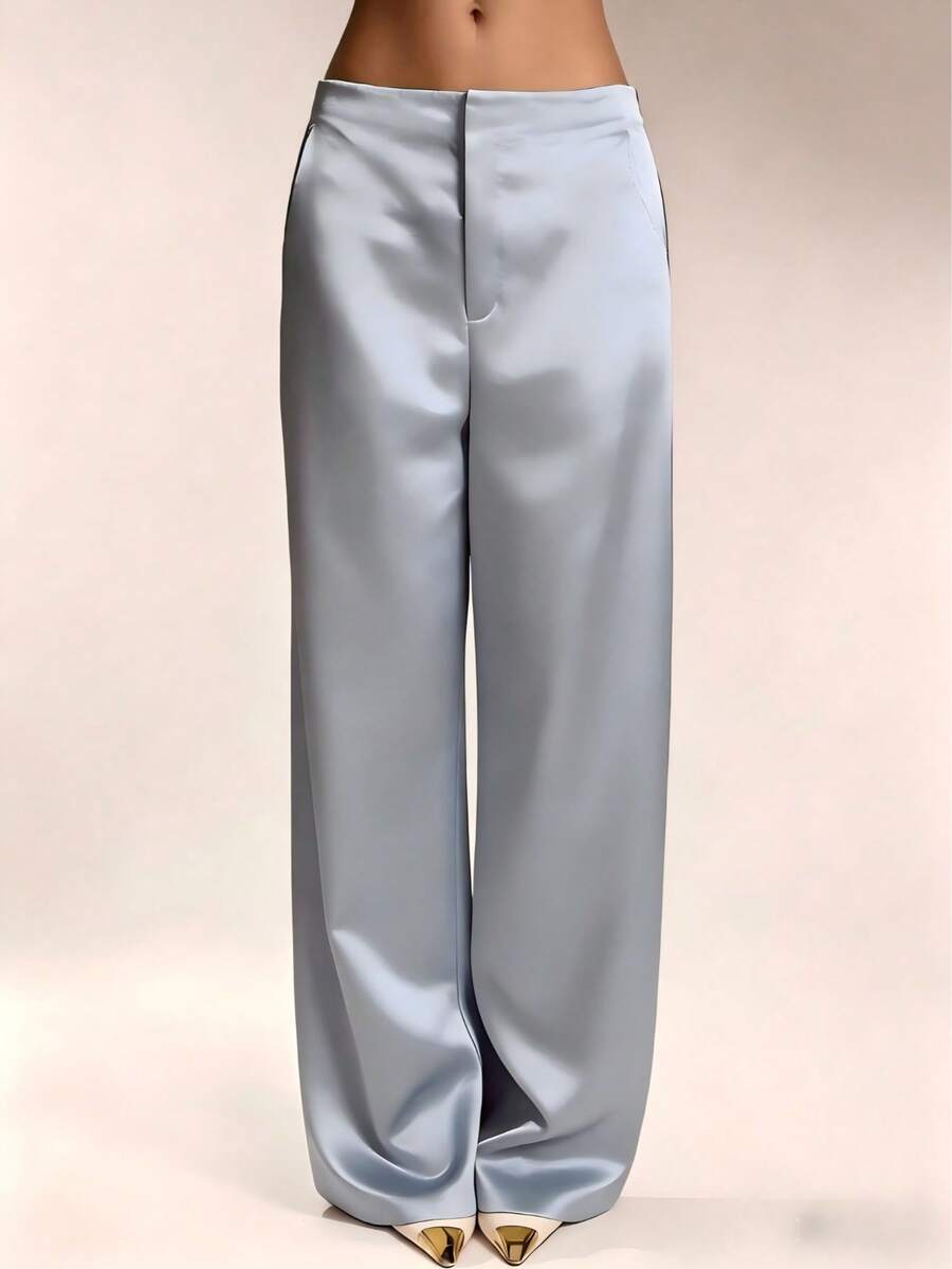 Pantalones Satín