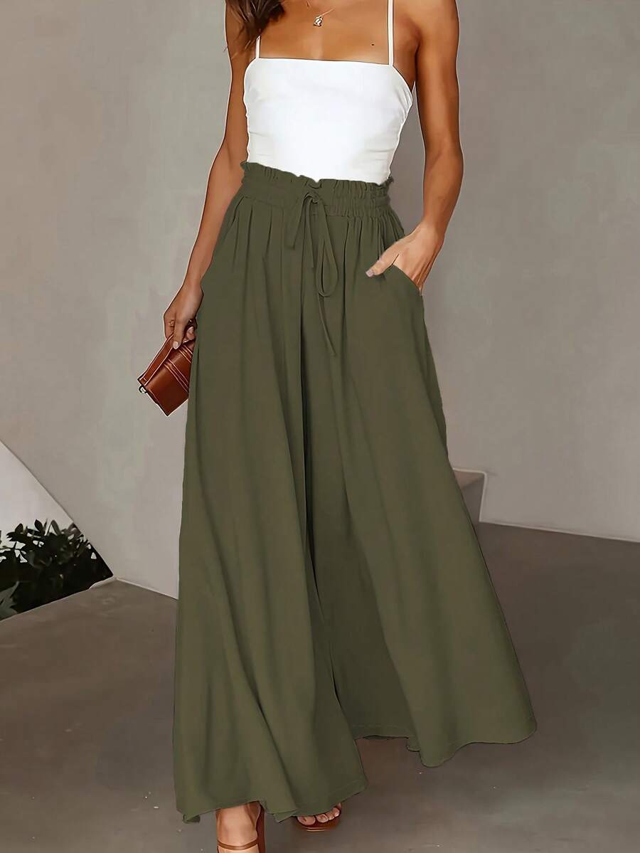 Pantalones Wide