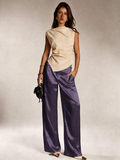 Pantalones Satín
