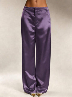Pantalones Satín