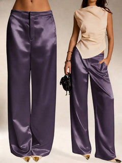 Pantalones Satín