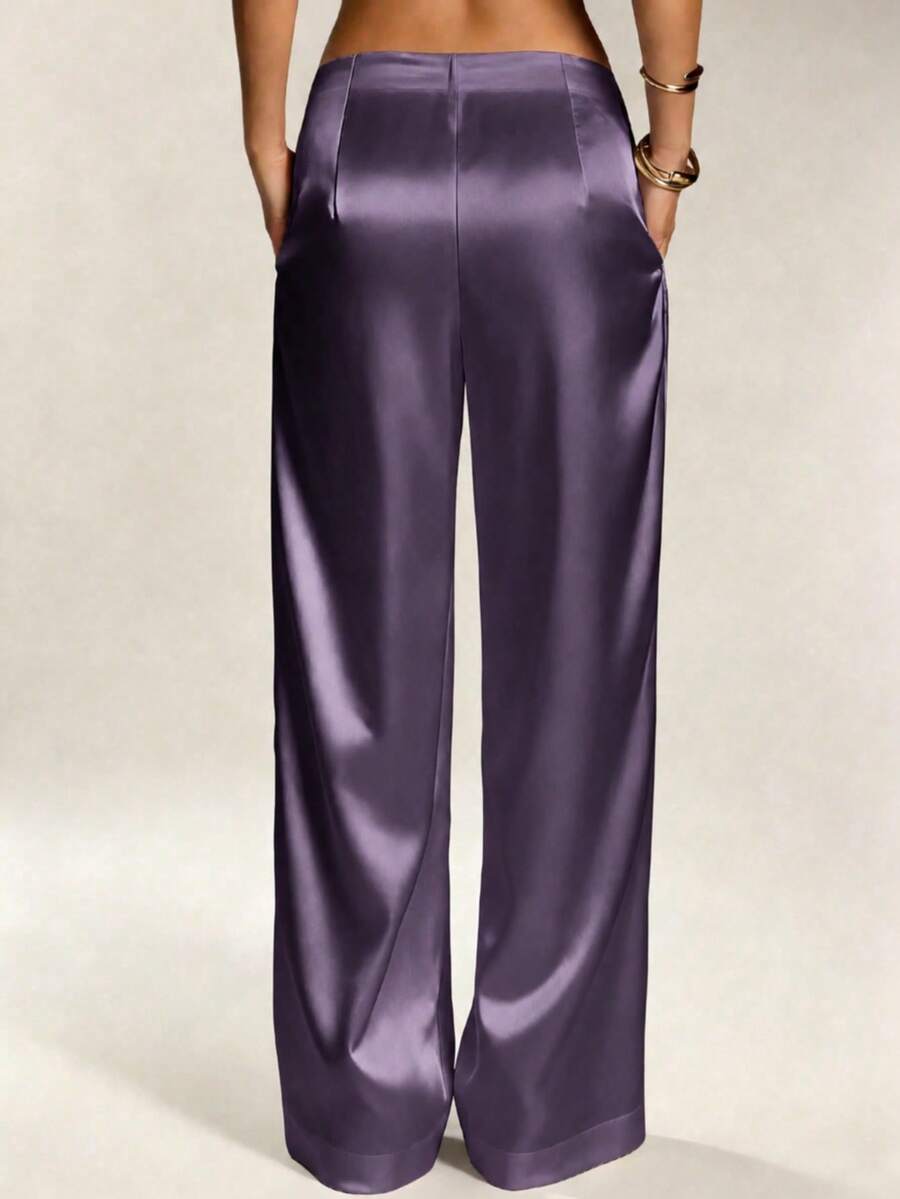 Pantalones Satín
