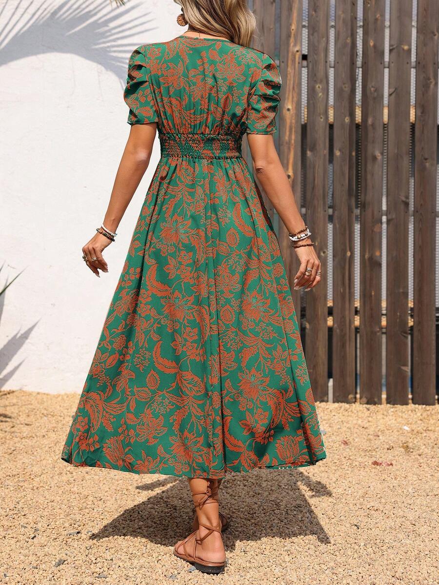 Vestido Vintage Floral