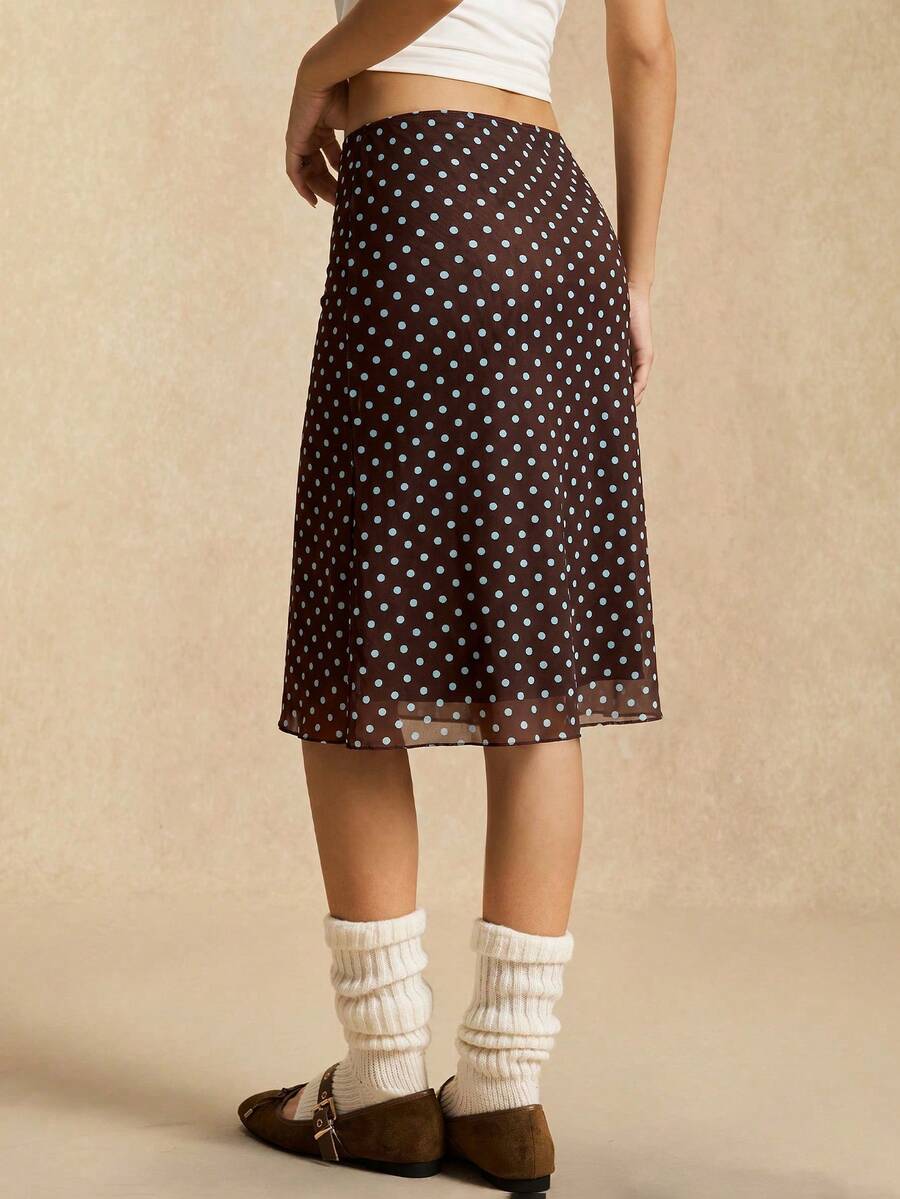 Falda Polka Dot – vista 57 – Jo Boutique