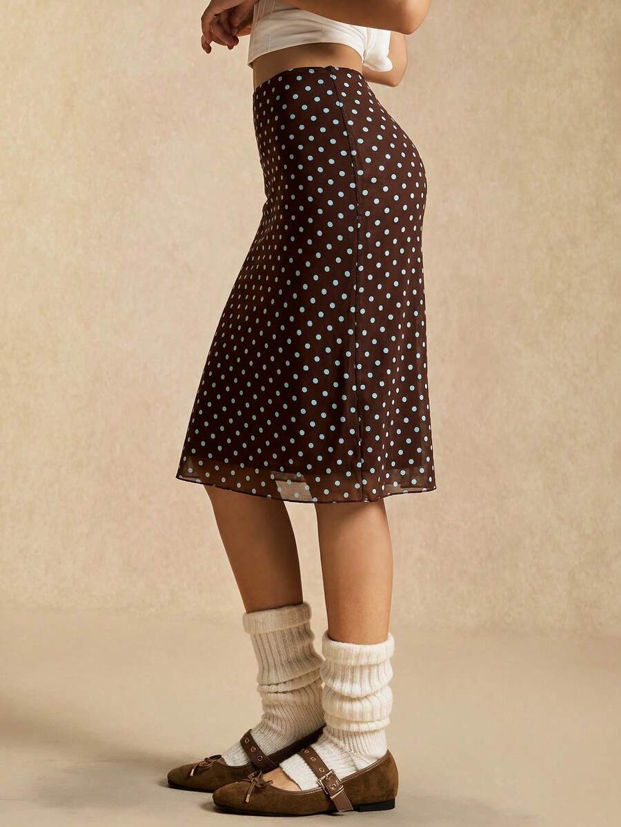 Falda Polka Dot – vista 61 – Jo Boutique