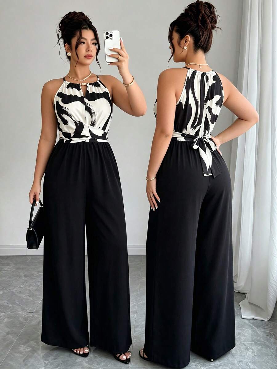 Enterito Margot – Negro con top cebra – Jo Boutique
