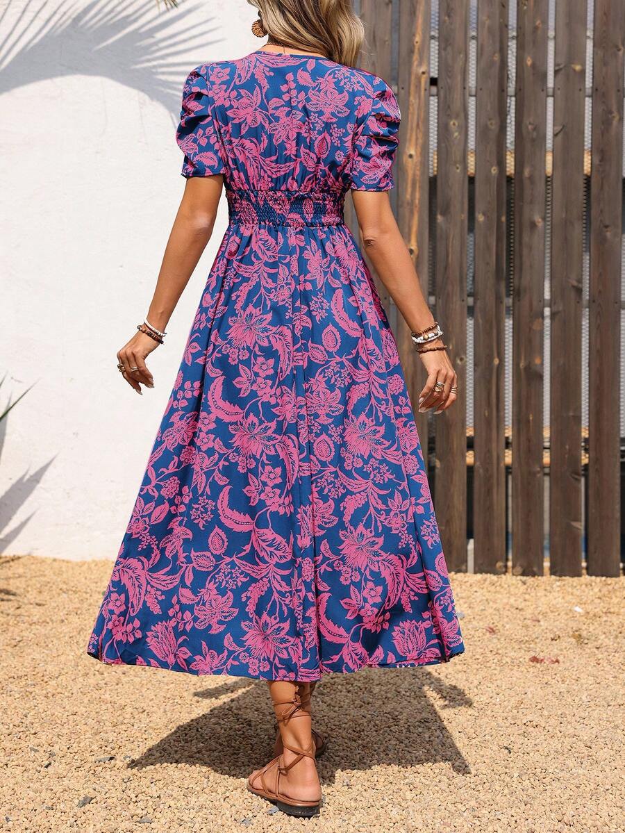 Vestido Vintage Floral