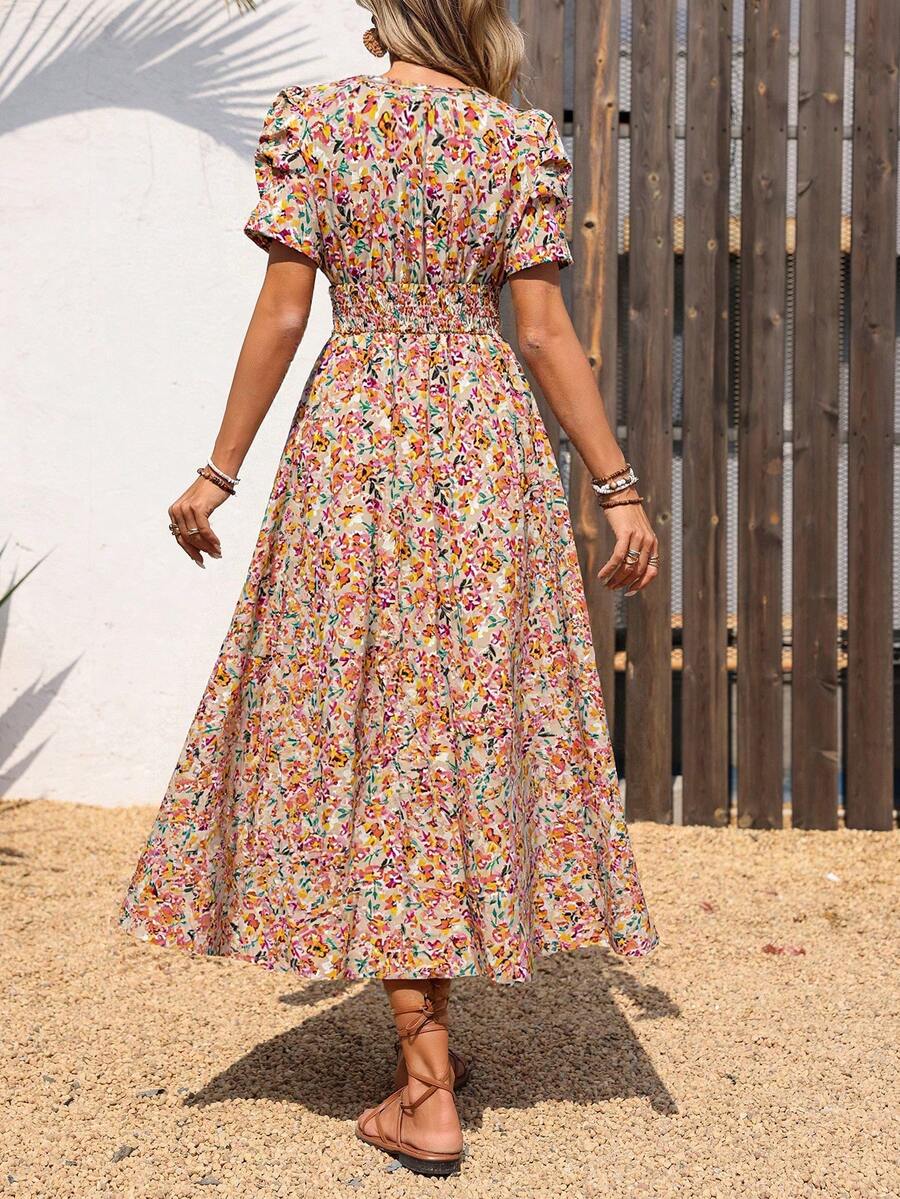 Vestido Vintage Floral