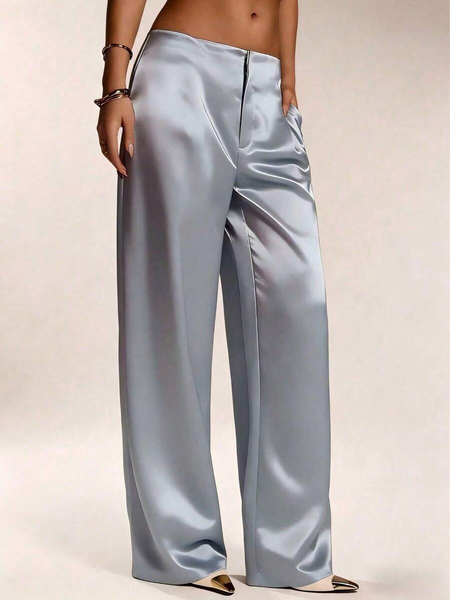 Pantalones Satín
