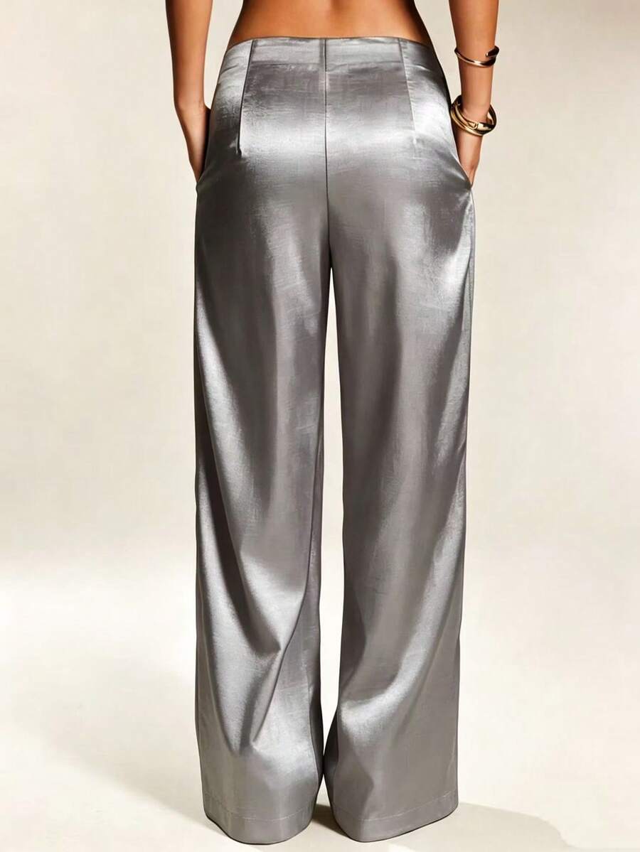 Pantalones Satín