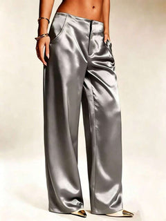 Pantalones Satín