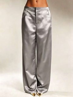 Pantalones Satín