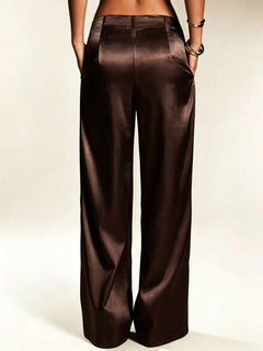 Pantalones Satín
