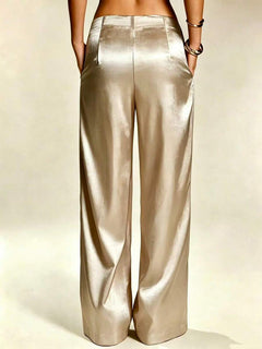 Pantalones Satín