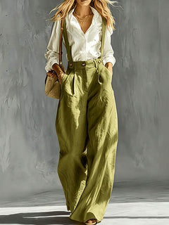 Pantalones Jardinera – Verde Oliva – Jo Boutique