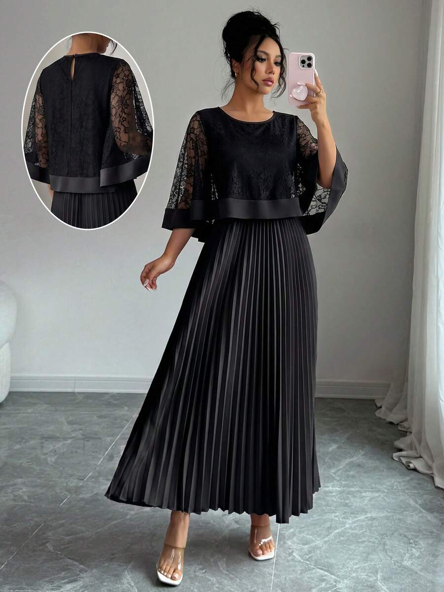 Vestido Aranza – Negro encaje – Jo Boutique