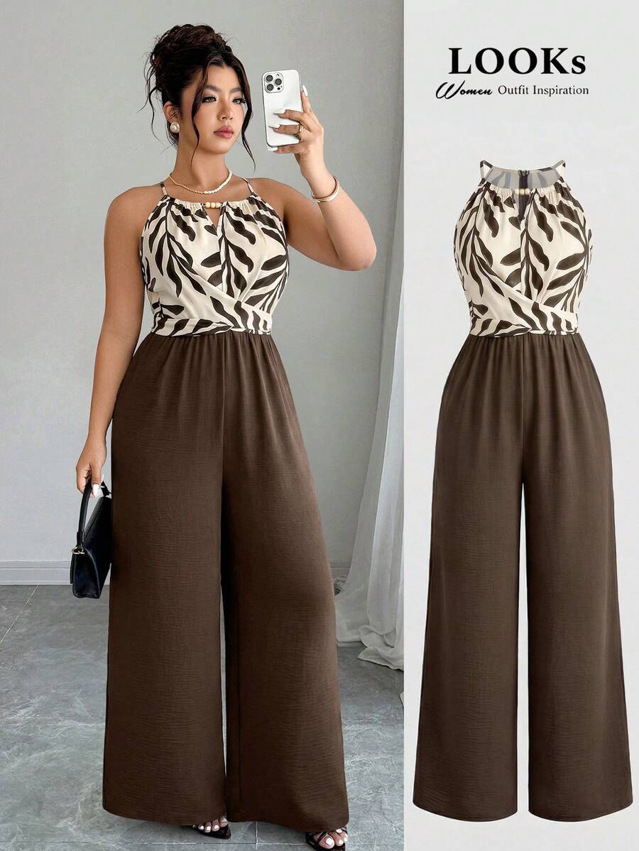 Enterito Margot – Café estampado – Jo Boutique