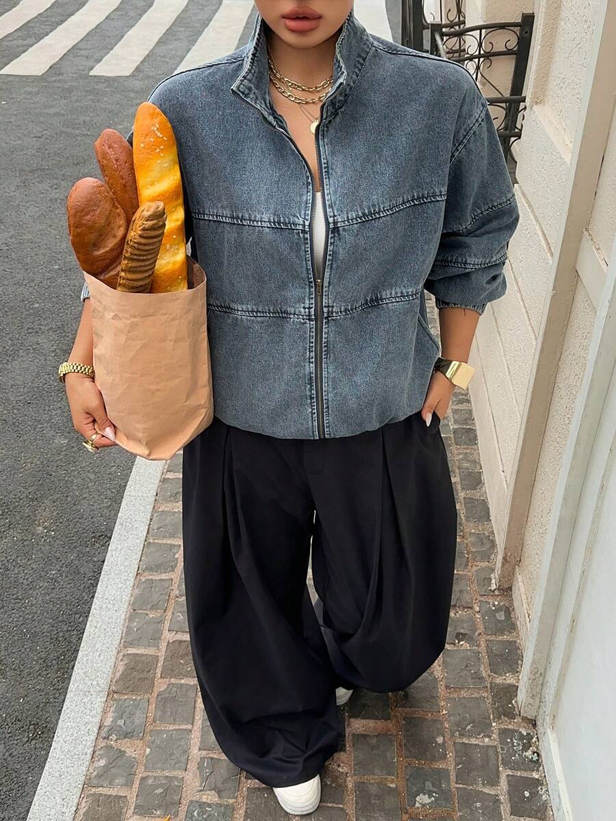 Chaqueta Mezclilla Pía – vista 7 – Jo Boutique