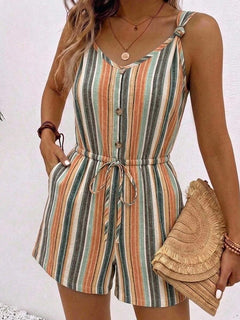 Mono Frency – Rayas verde y café – Jo Boutique